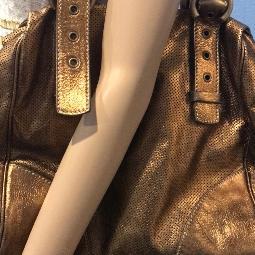 Francesco Biasia Leather Shoulder Bag - Picture 3 of 8